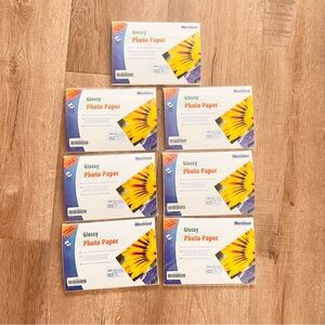 7 Packs (20 PCs Each Pack) Meritline EPSON Glossy Photo Paper 5" x 7" NWT Sealed
